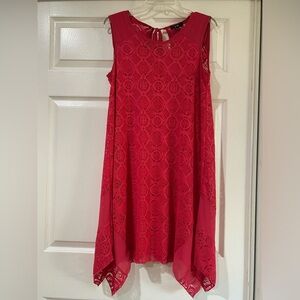 Yest Lace Pink Dress Size 6‎